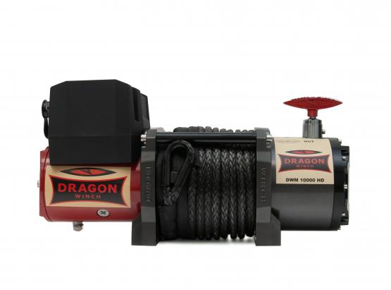 Dragon Winch Cabrestante eléctrico serie Maverick 2500 lbs (1133 kg), 12V  con Cuerda de acero 10m para arados, quads, ATV, UTV