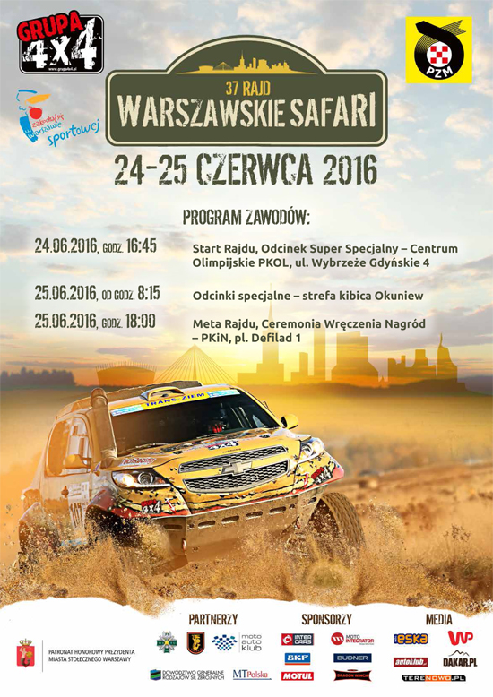 Warszawskie Safari 2016 z DRAGON WINCH