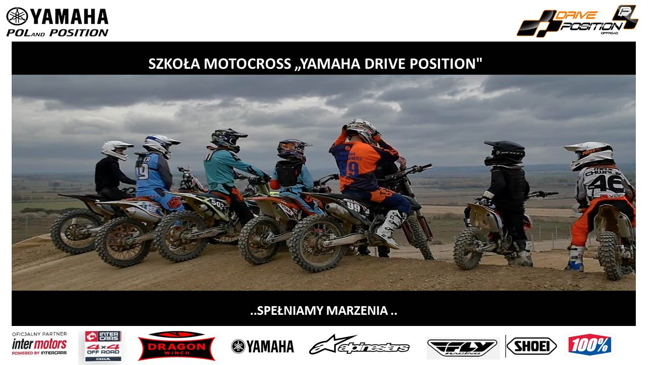 DRAGON WINCH - Partner wspierający szkołę „Motocross Yamaha Drive Position