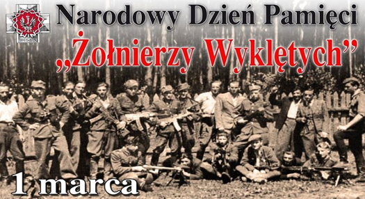 1 marca - Narodowy dzień pamięci „ŻOŁNIERZY WYKLĘTYCH