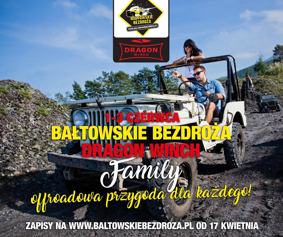 1-3 czerwca Bałtowskie Bezdroża DRAGON WINCH Family!