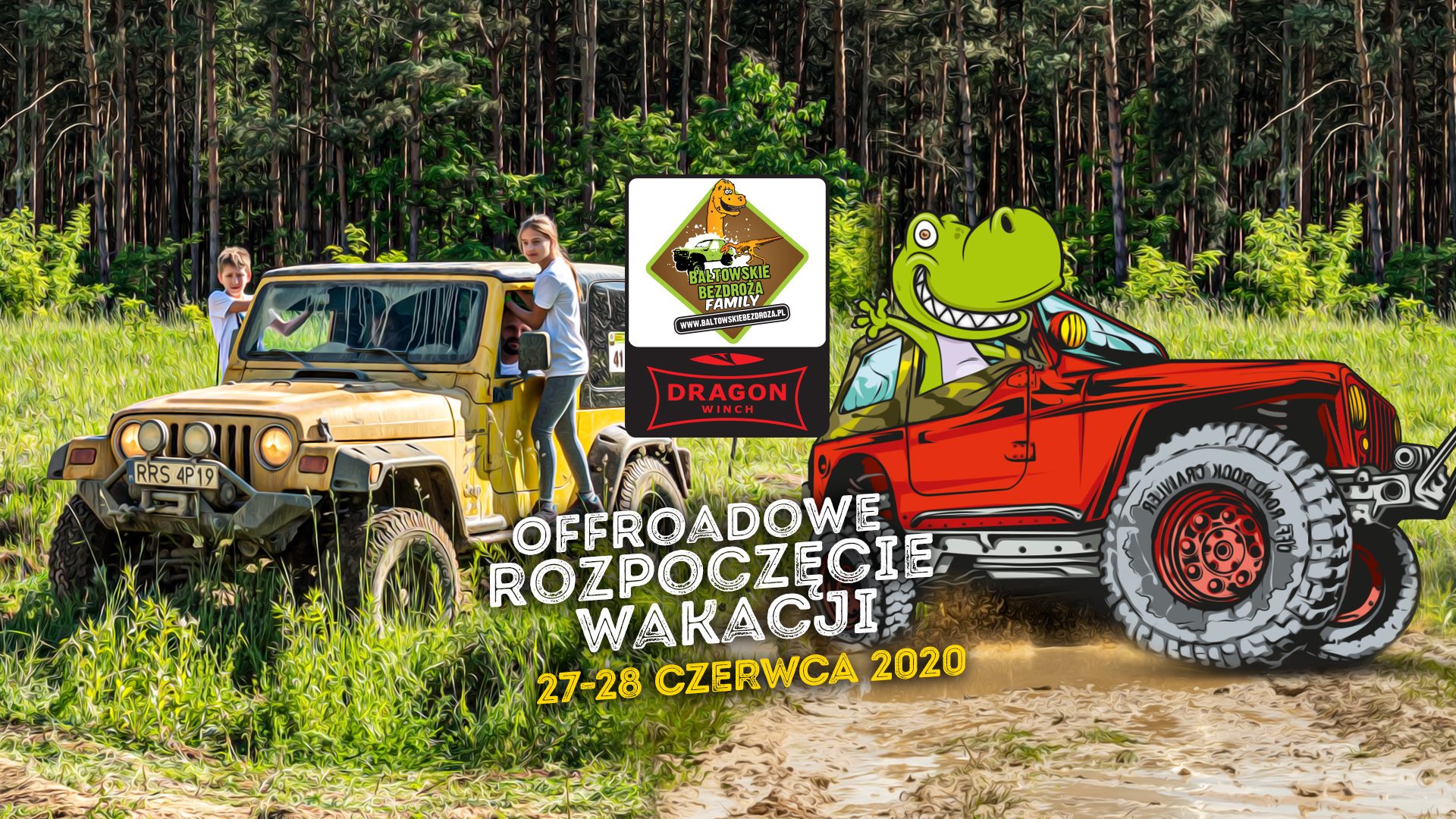 To już pewne! 27-28 czerwca odbędą się Bałtowskie Bezdroża Dragon Winch Family!