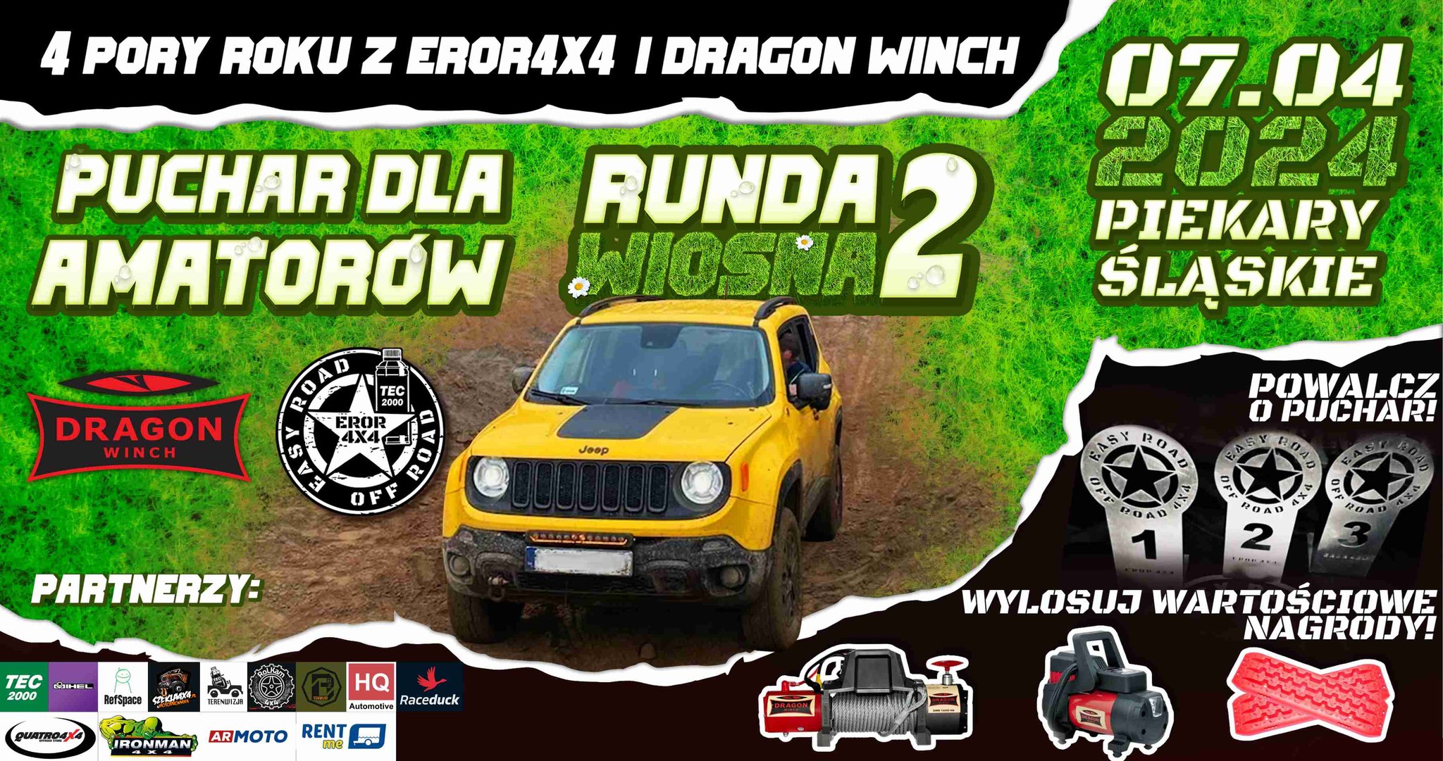 CZTERY PORY ROKU Z EROR4X4 I DRAGON WINCH 2 RUNDA - WIOSNA