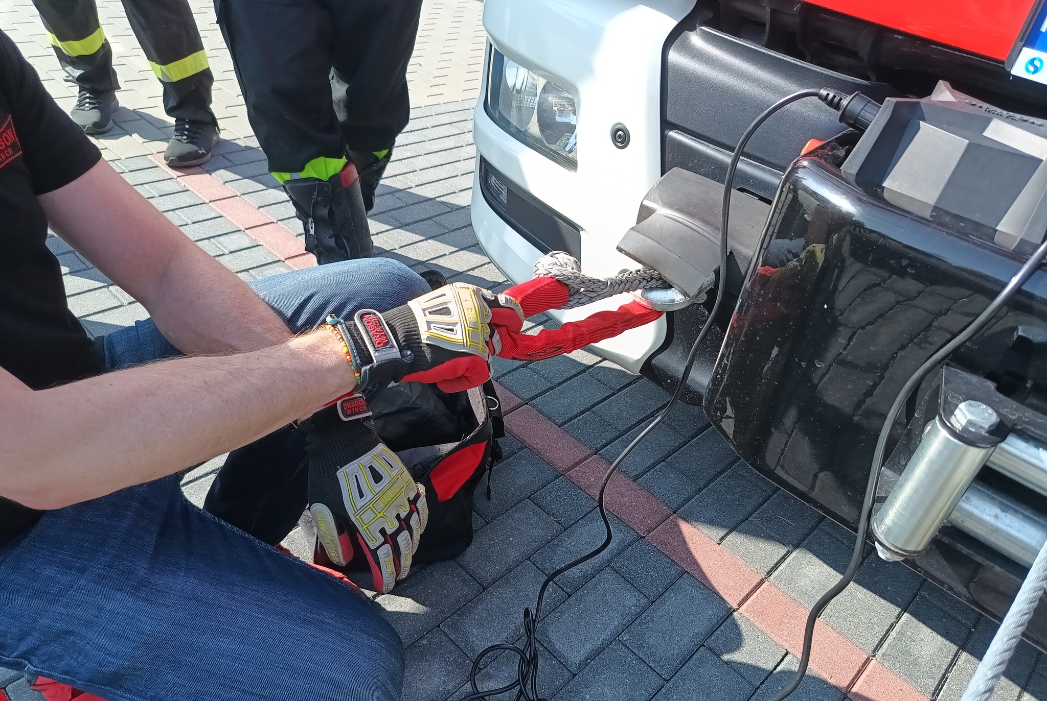 Szkolenie z wyciągarek dla OSP Zabierzów – bo sprzęt to nie wszystko!