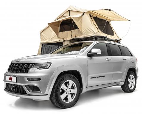 TENDA DA TETTO CON SPOGLIATOIO