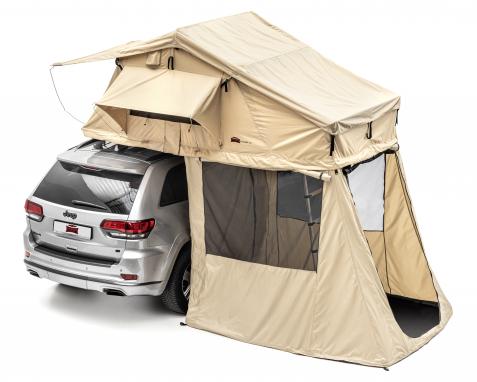 TENDA DA TETTO CON SPOGLIATOIO