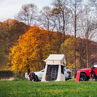 TENDA DA TETTO CON SPOGLIATOIO